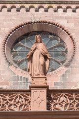 Obraz premium Freiburg Cathedral exterior