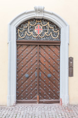 Freiburg Old Town Doorway