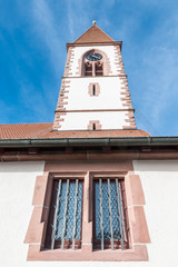 St. Roman Church closeup