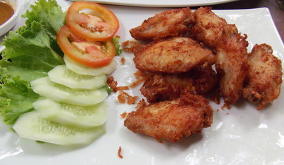 fried chicken wings