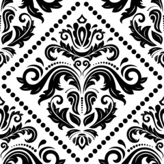 Damask Seamless Vector Pattern