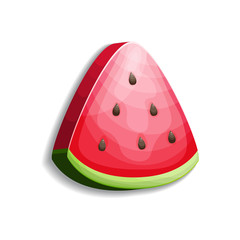 Slice of watermelon