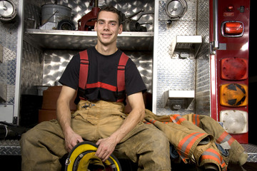 firefighter portrait