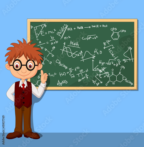 "Cartoon smart boy" Stock image and royalty-free vector files on