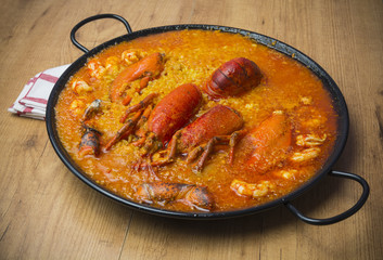 Arroz con bogavante