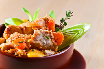 Beef Stew with Carrots and Potatoes