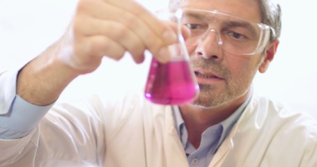 A scientist is not satisfied with the water hardness test-the water is hard