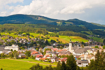 Alpine town in Austria - 81440393