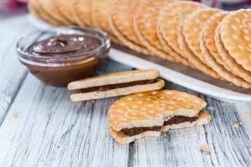Chocolate Cream Cookies