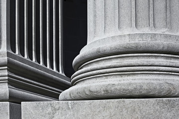 column architectural detail and symbolism