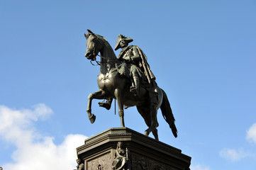 Fototapeta na wymiar Friedrich II von Preußen, der Große, der Alte Fritz, Berlin