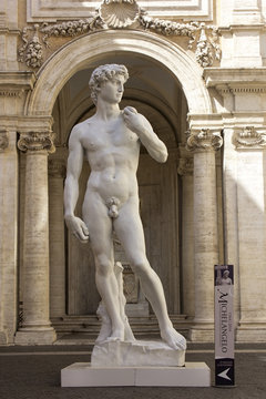 copy of the Statue of David by Michelangelo