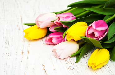 bouquet of  tulips