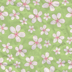 seamless blossom background