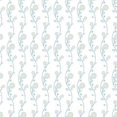 Floral Seamless Vector Pattern