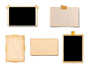 old photo instant film photography image retro