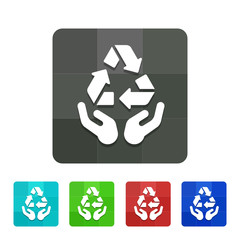 Obraz premium Modern App Button