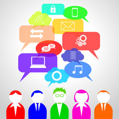 Social networking concept