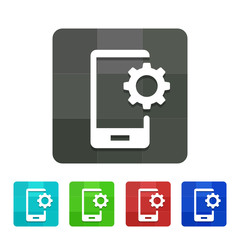 Fototapeta premium Modern App Button