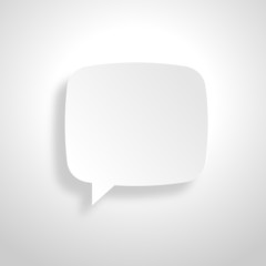 Speech bubble concept