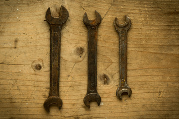 old open end wrenches