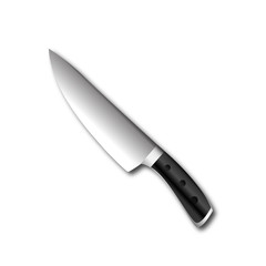 Illustration of kitchen knife