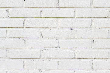 Background texture of a old white brick wall