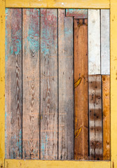 Wooden door background