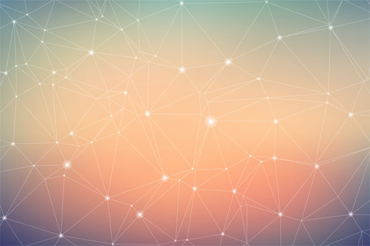 Abstract polygonal vector background
