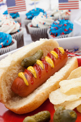 4th of July Party Table