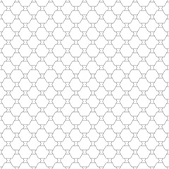 Seamless pattern with hexagons. Repeating modern stylish