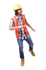 Foreman isolated on white