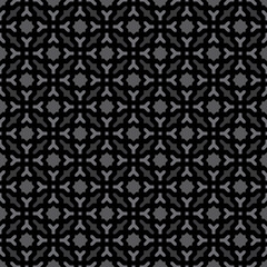 Abstract Decorative Geometric Black & Gray Pattern Background