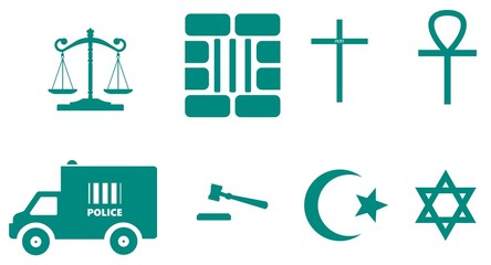 Justice, prison et religion en 8 icônes