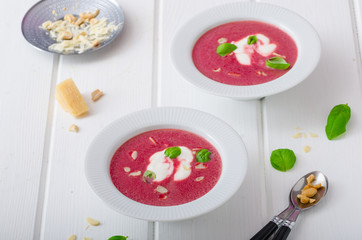 Soup from beet