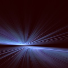 Abstract shapes made of fractal textures.