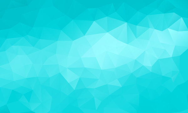 Polygon Cyan Background