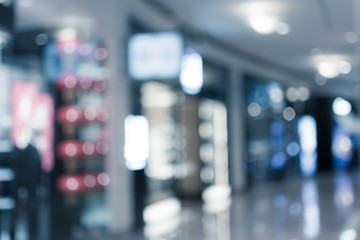Abstract background of shopping mall