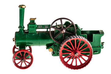 Fototapeta na wymiar Steam tractor
