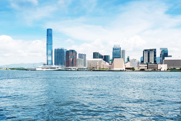 Fototapeta na wymiar Hong Kong harbour