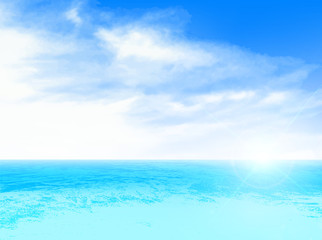 Obraz premium 海 空 背景