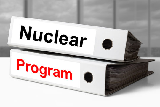 white office binders nuclear program