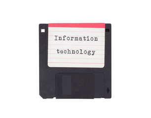 Floppy disk, data storage support