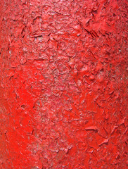 grunge peeling red paint backdrop