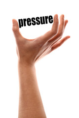 Smaller pressure