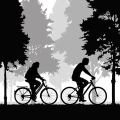 Obraz na płótnie Canvas Cycling