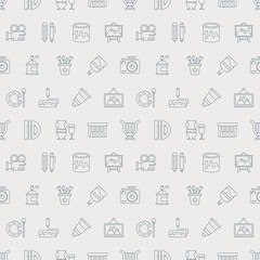 art line icon pattern set