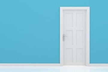 3d rendering of a door