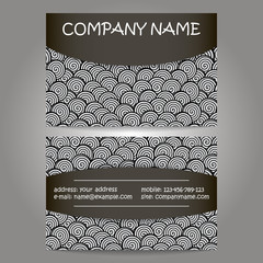 stylish business card template