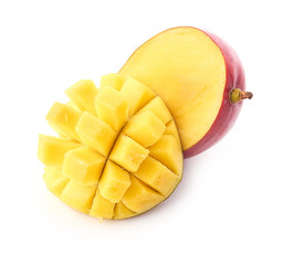 mango fruit isolated on white background